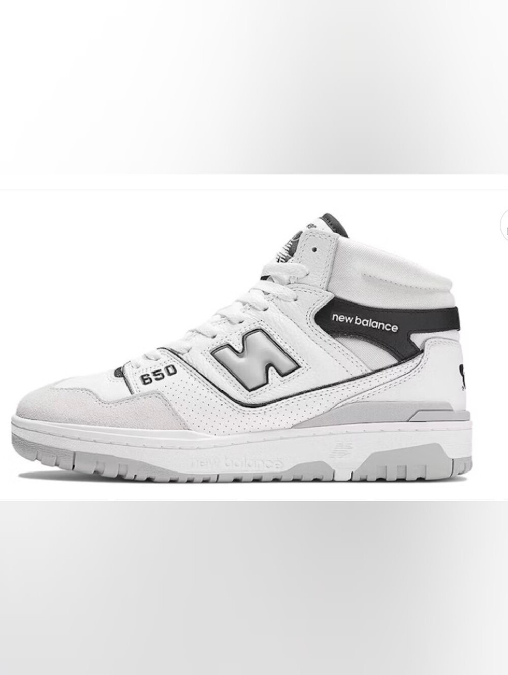 New Balance 650R 'Angora Pack - Black & White' BB650RWH